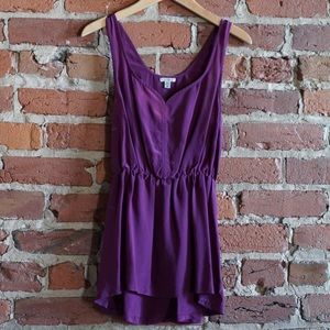 Ecoté Silk Tank Top