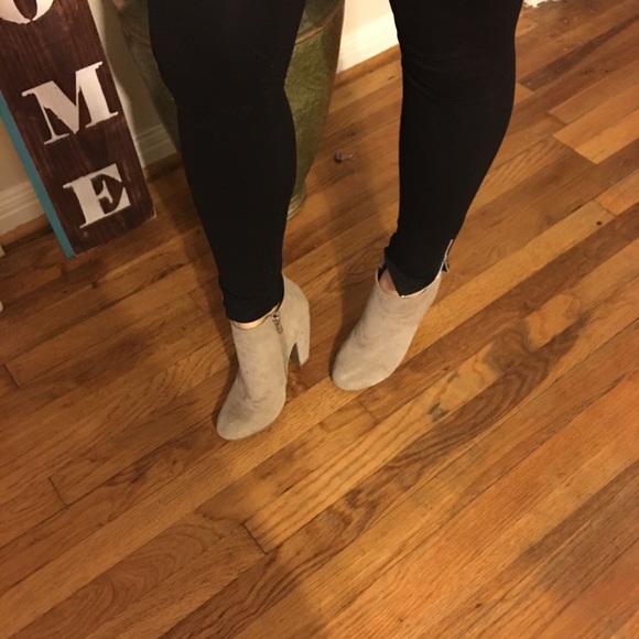 Tan Booties - Picture 1 of 4