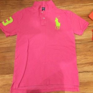 Ralph Lauren pink polo