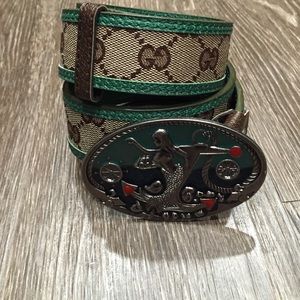 Gucci unisex belt and buckle brand new