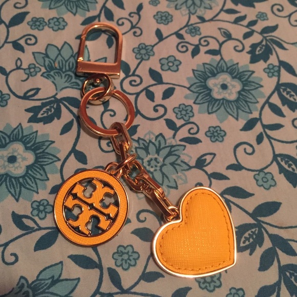 Tory Burch Accessories - Tory Burch 💛 Heart keychain