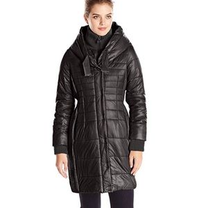 T Tahari Women's Packable Down Jacket with Hood