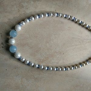 Glass Pearl Necklace