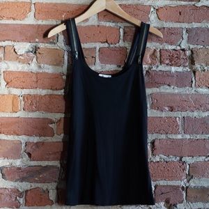 Silence + Noise Zipper Tank Top