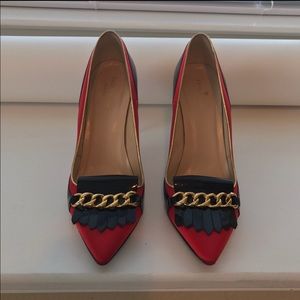 Kate Spade Red and Black High heels