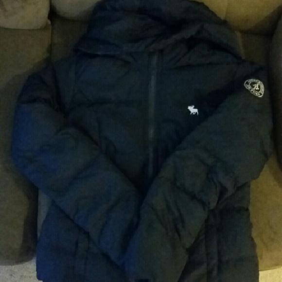 Navy Blue Puffer Coat
