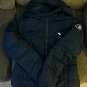 Navy Blue Puffer Coat