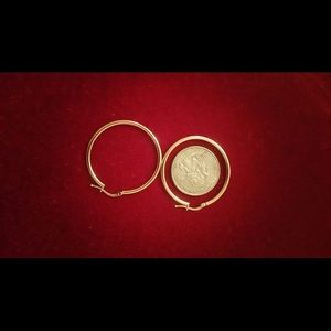 18ct yellow gold Earring