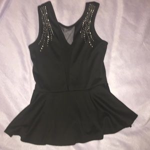 Charlotte Russe peplum top