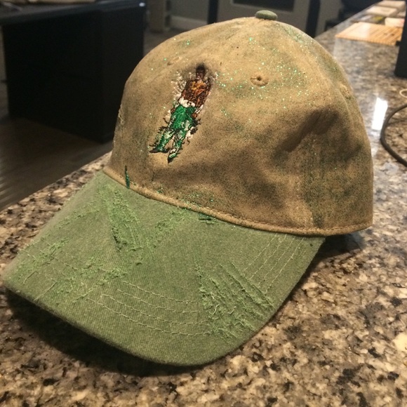 distressed dad hat