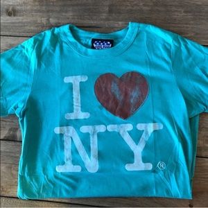 Junk food I love NY tee