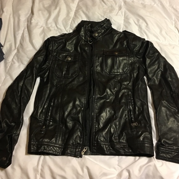 Leather jacket