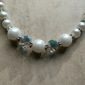 Glass Pearl Necklace