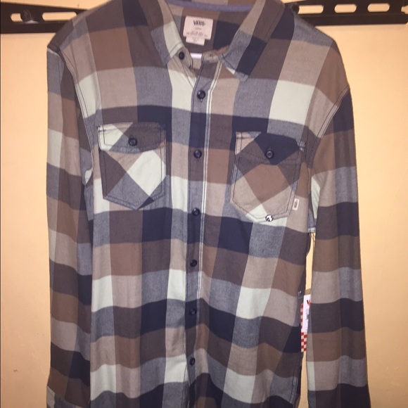 Men's vans button down