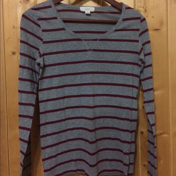 Forever 21 Stripped Long-Sleeve