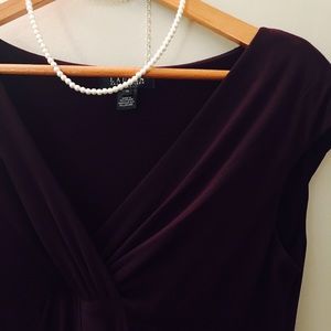 Ralph Lauren plum dress