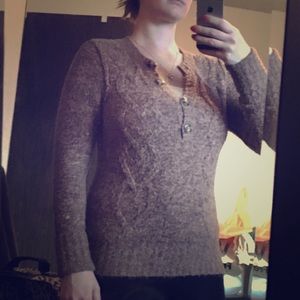 Soft brown sweater