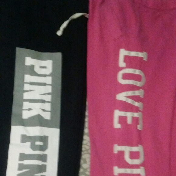 Two size small bf pink sweats - Picture 1 of 1