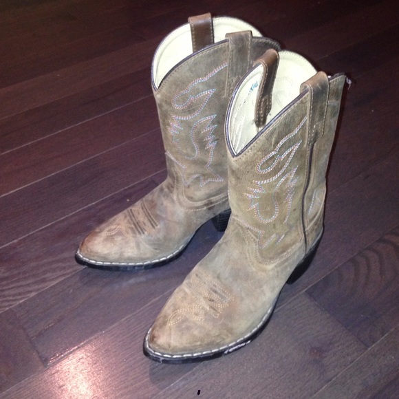 Girls, western riding boots