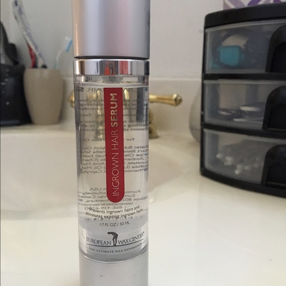 Ingrown hair serum European Wax Center, used