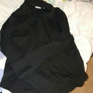 NY&Co black dress shirt