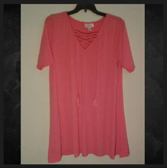 EUC coral dress