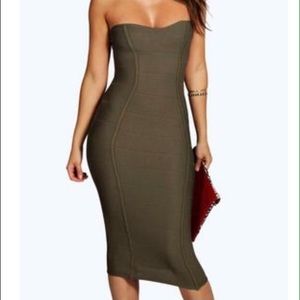 Strapless Bandage Dress