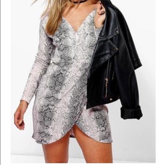 Python Print Wrap Dress