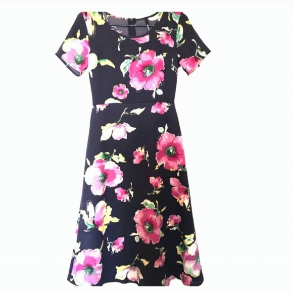 Floral Midi Dress by Lulu's