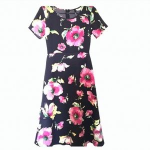 Floral Midi Dress by Lulu's