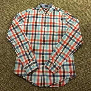 American Eagle Plaid Button Up