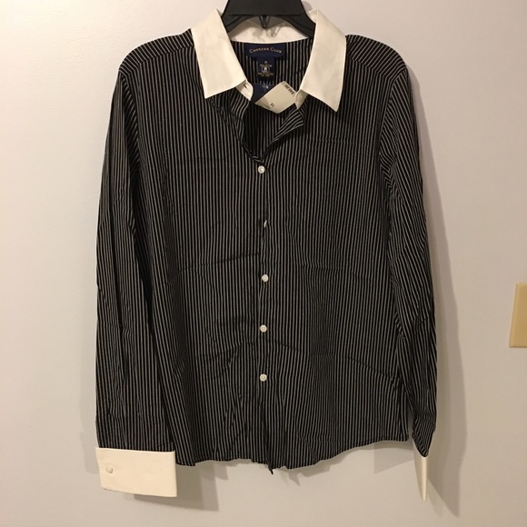 NWT - Pinstripe button down