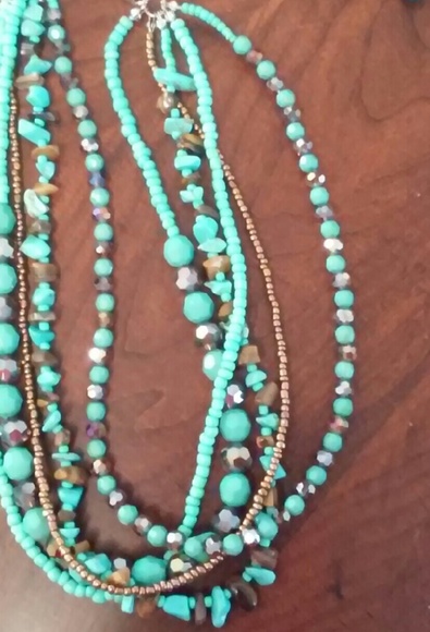 Necklace with earring set - Picture 1 of 2