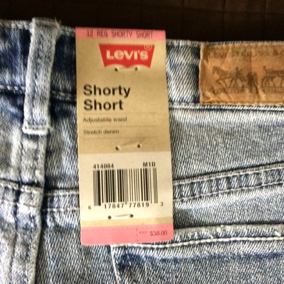Girls Levis Shorts FIRM - Picture 4 of 4