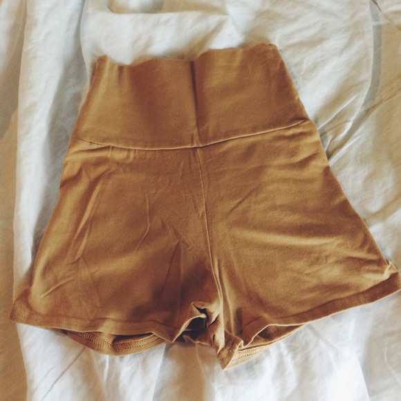 American apparel high waist nude