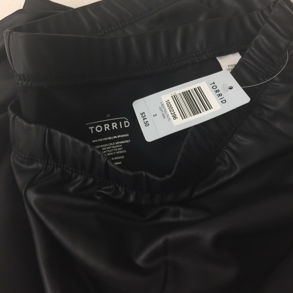 torrid Pants - Final Markdown!! Torrid Faux Leather Leggings