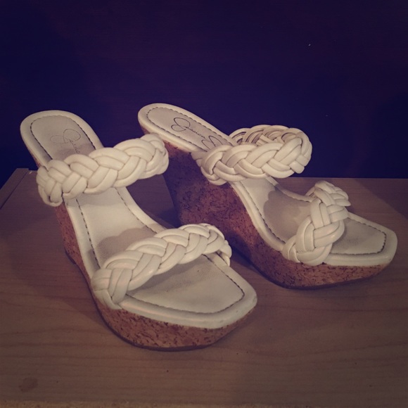 Jessica Simpson wedges