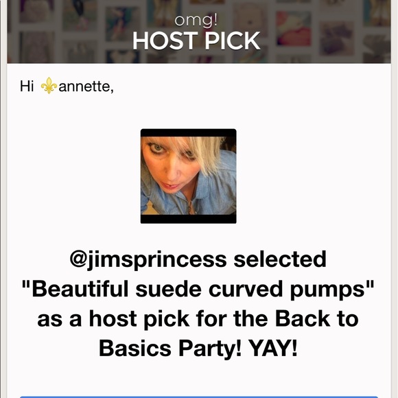 🎉HP!🎉Beautiful Suede Curved Pumps - Picture 4 of 4