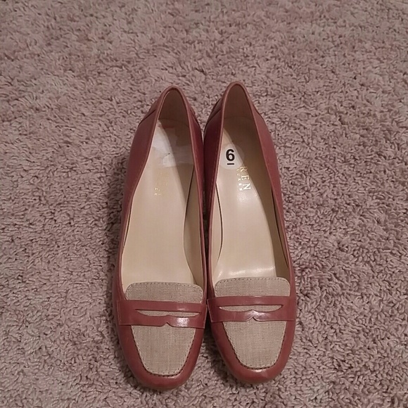 Ralph Lauren leather pumps - Picture 1 of 4