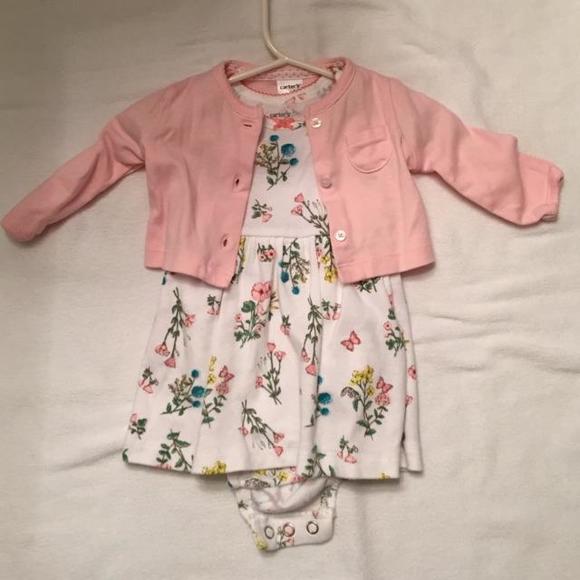 Charters dress with matching sweater