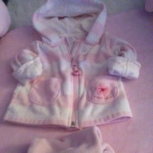 2 pc fleece play set