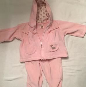Carter's 3 piece velour set