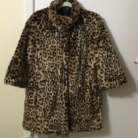 Leopard Faux Fur Coat