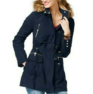 Inc International Concepts Faux Fur Jacket Large