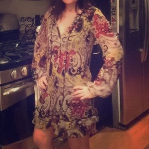 Diane von Furstenberg multi colored pattern size 6