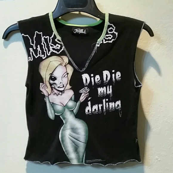 RARE! Misfits crop top