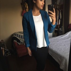 ✨ F21 Teal Blazer (NWT)