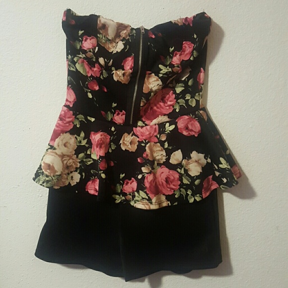 Floral one piece