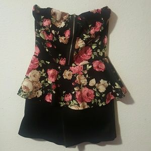 Floral one piece