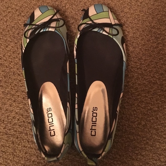 Abstract pattern Chico flats 🍏 - Picture 2 of 3